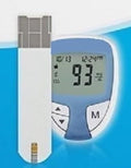 Blood Glucose Monitor Strips and Lancets 100 Count Y8632