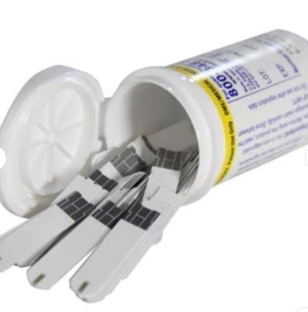 Blood Glucose Monitor Strips and Lancets 100 Count Y8632