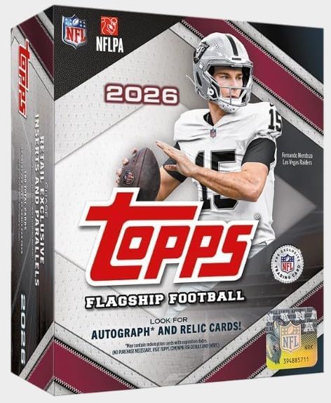 Football Trading Cards Mega Box R414