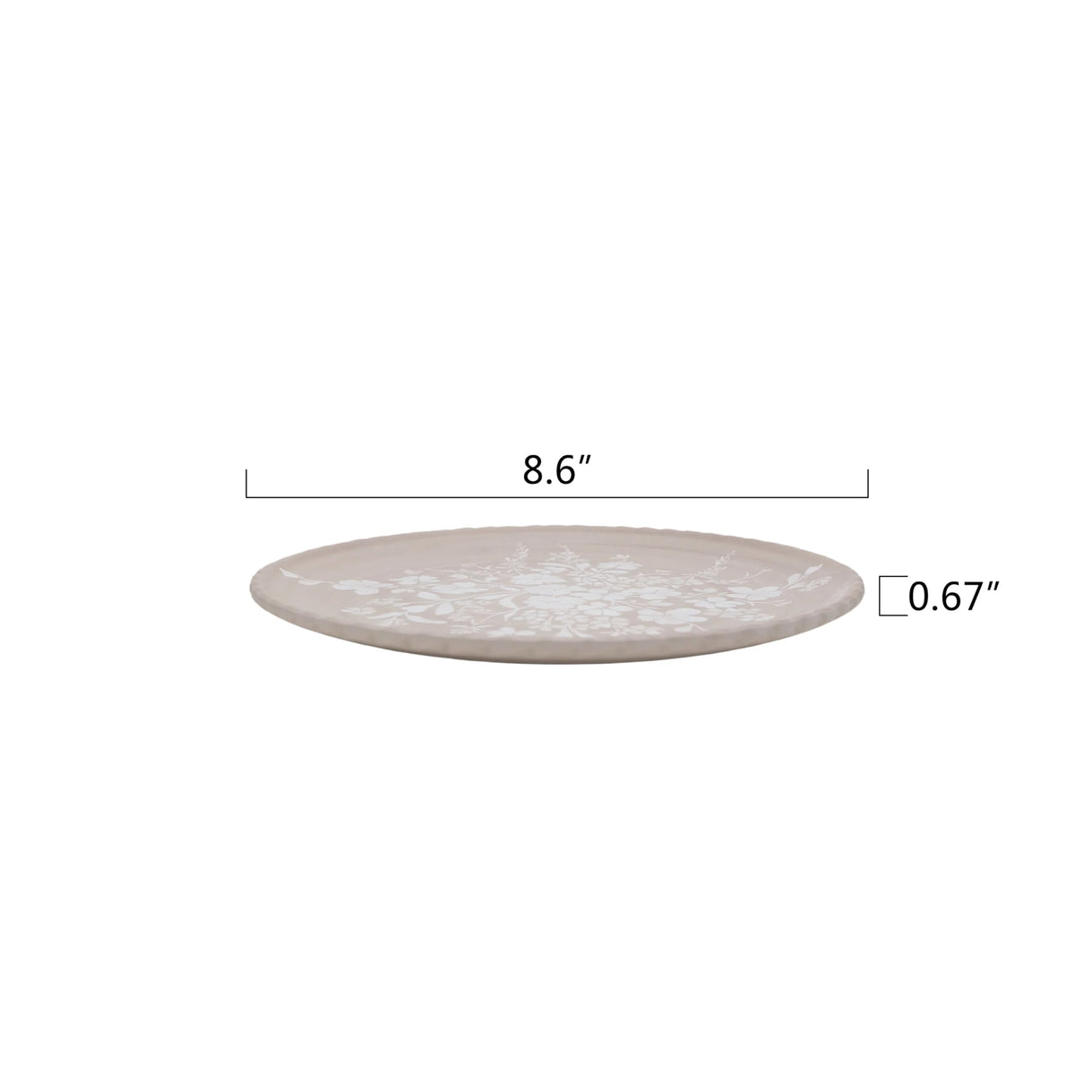 12-Piece Bamboo Melamine Dinnerware Set C54204