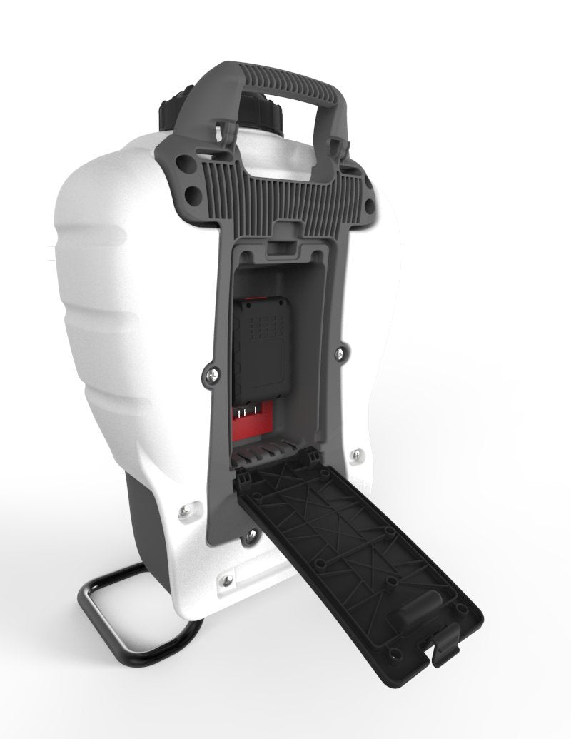 Battery Powered Backpack Sprayer, 4 gal, White & Surfactant for Herbicides Non-Ionic, 16oz O33929