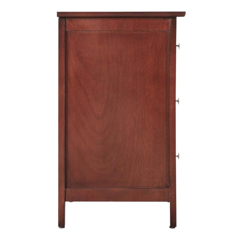 Cherry 3 Drawer Nightstand P43907