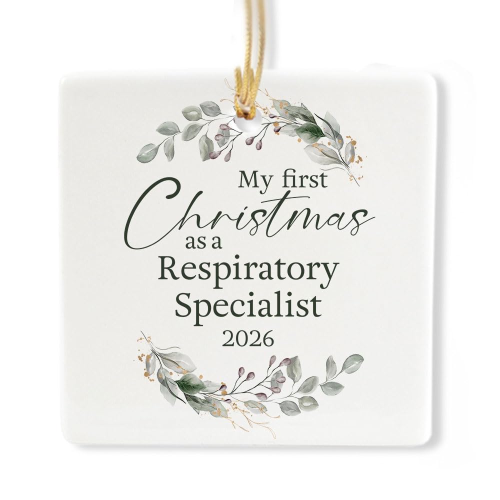 Ceramic 3-inch Square Ornament Q4595