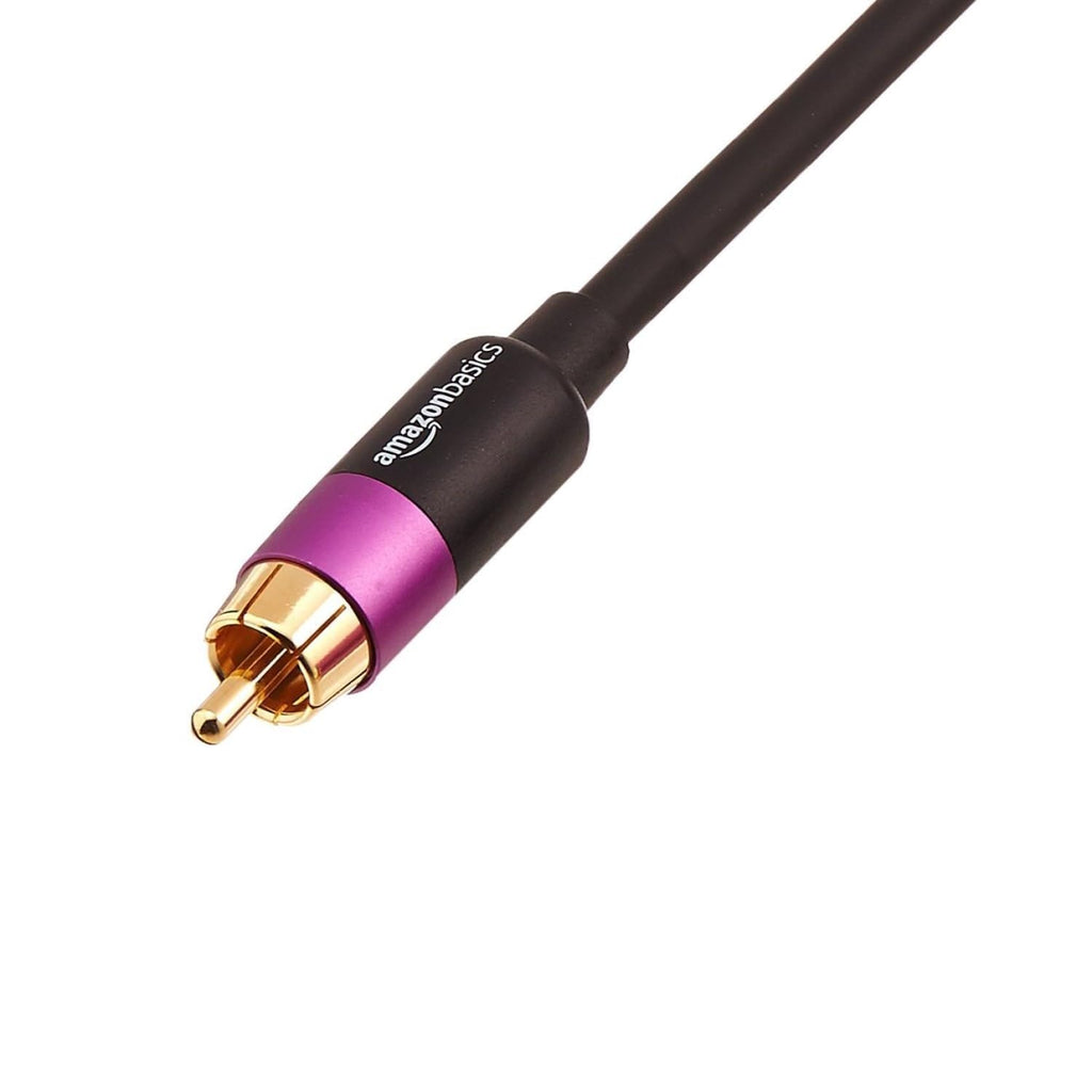 Black RCA Audio Cable 35 Feet O12638