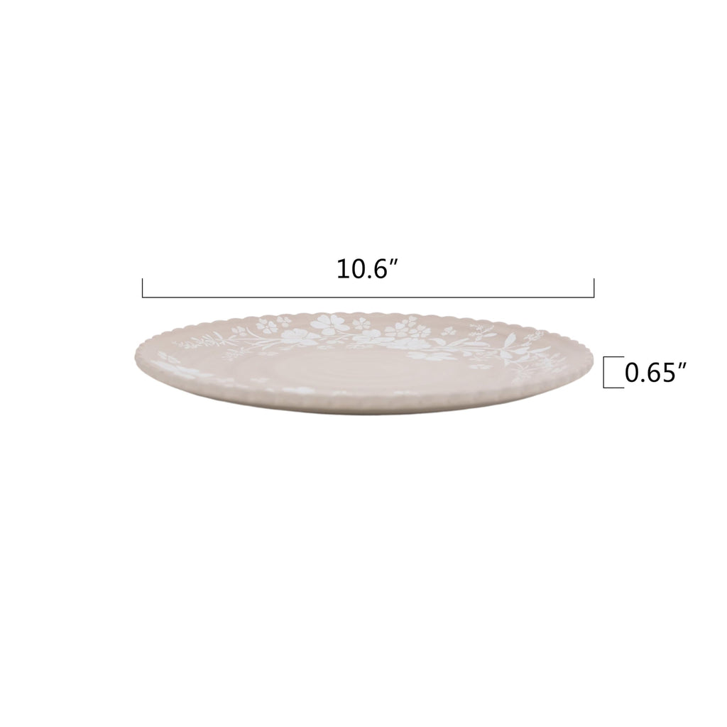 12-Piece Bamboo Melamine Dinnerware Set C54204