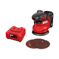 20V Brushless Random Orbital Sander Kit with 2.0Ah Battery and Charger W944