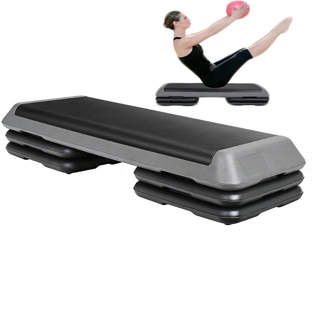 43 Inch Adjustable Aerobic Stepper with 3 Height Levels X52993