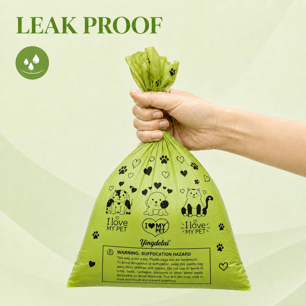 Biodegradable 540 Count Dog Poop Bag with Dispenser I271