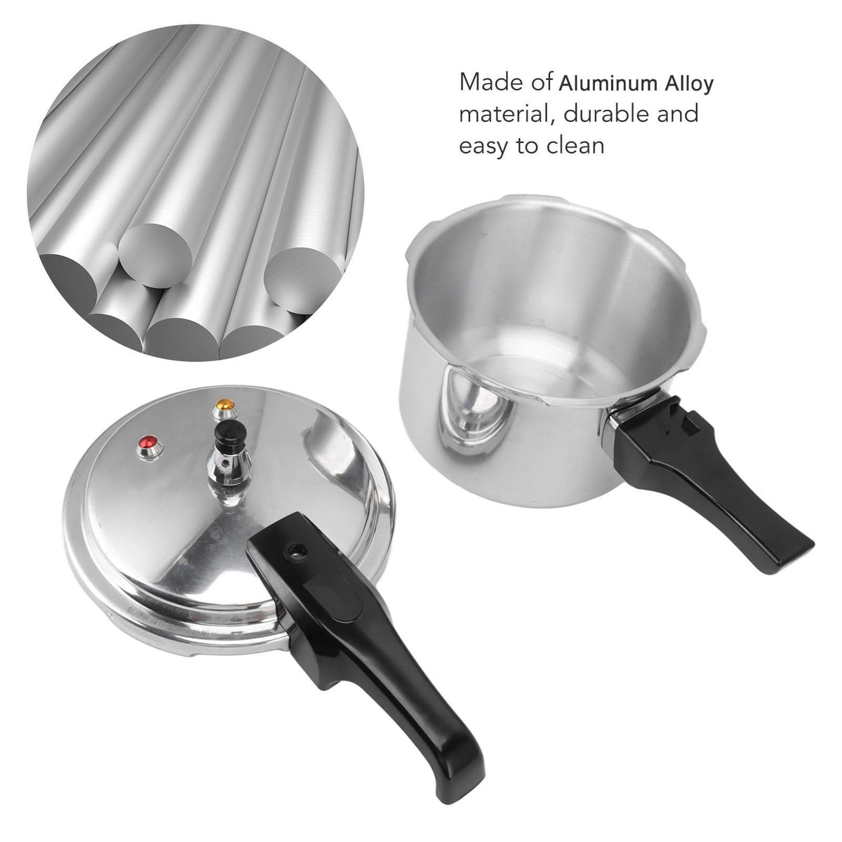3 Liter Stainless Steel Pressure Cooker L713430