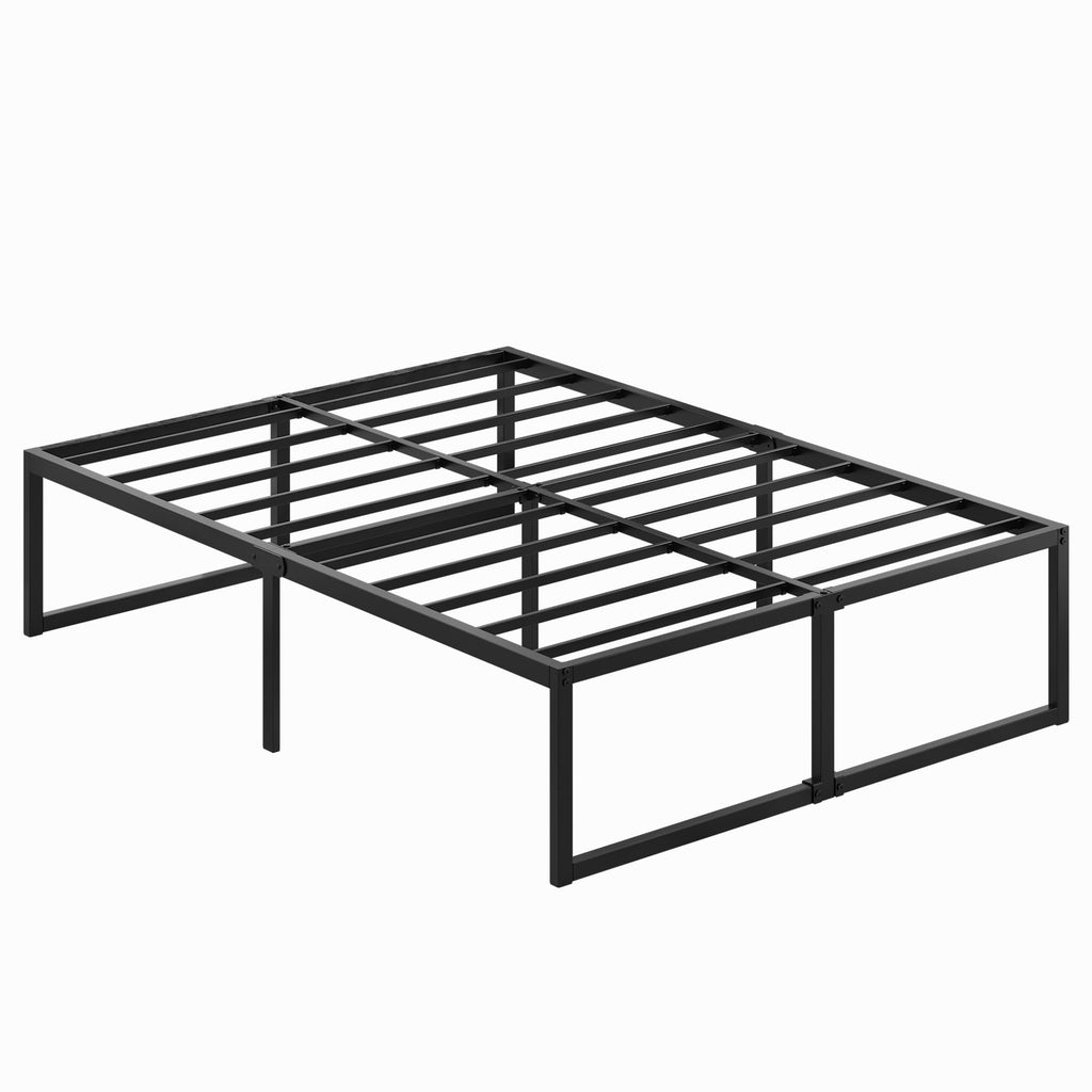 Queen Bed Frame 18 Inch with Steel Slat Support A175