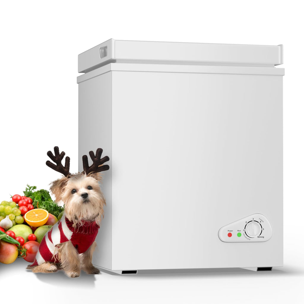 5.0 Cubic Feet White Chest Freezer Y89695