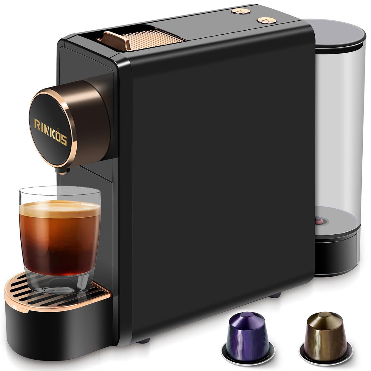 20 Bar Programmable Espresso Machine with 18oz Tank I8323