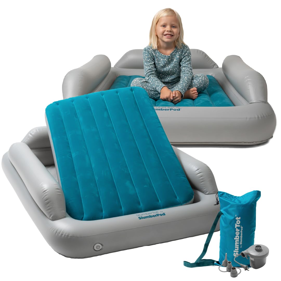 Inflatable Toddler Travel Bed with Safety Bumpers B5087