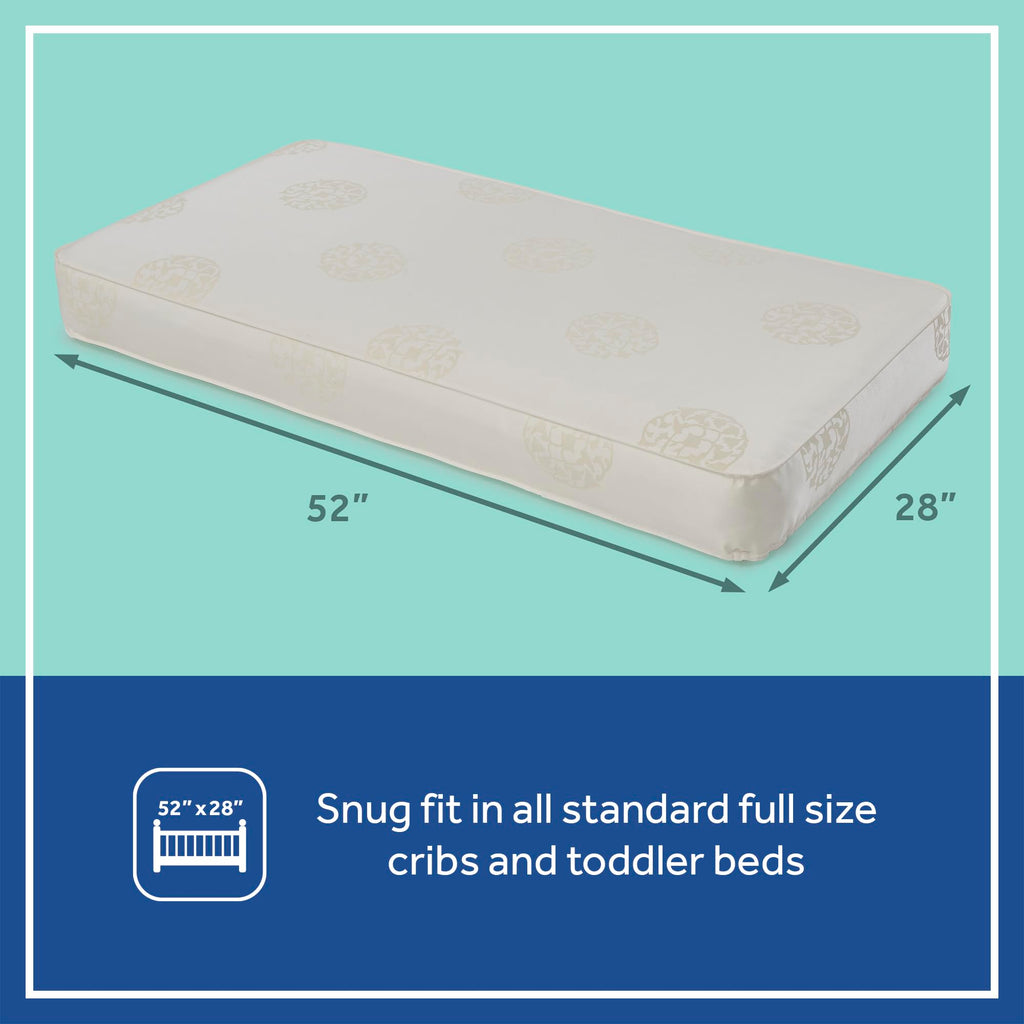 Cotton 2 Stage Waterproof Crib Mattress W18852