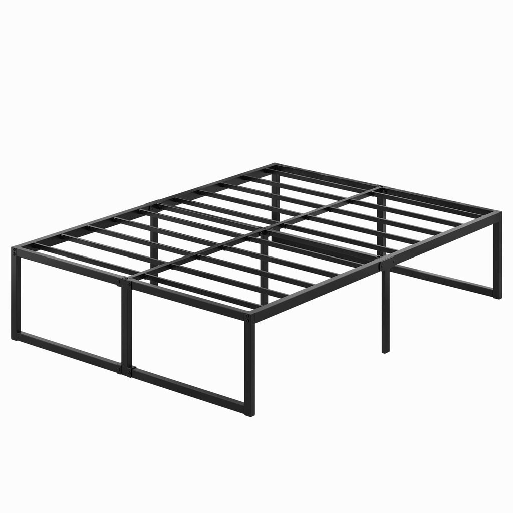 Queen Bed Frame 18 Inch with Steel Slat Support A175
