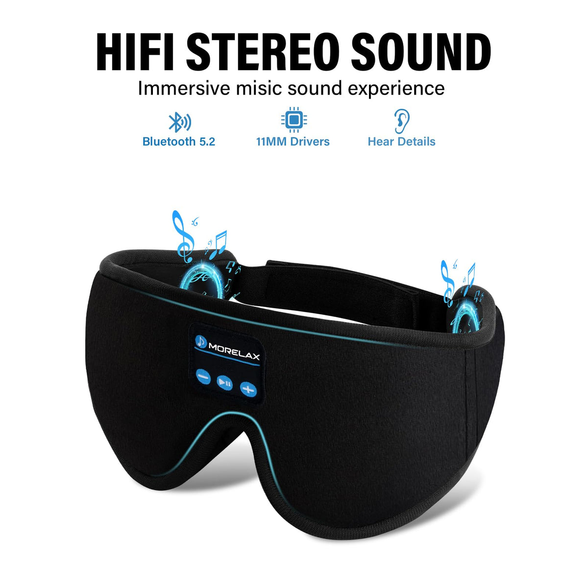 Sleep Mask with Bluetooth Headphones O502014