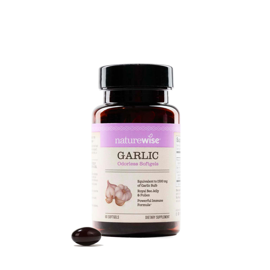 Odorless Garlic Softgels with Royal Jelly & Pollen U37477