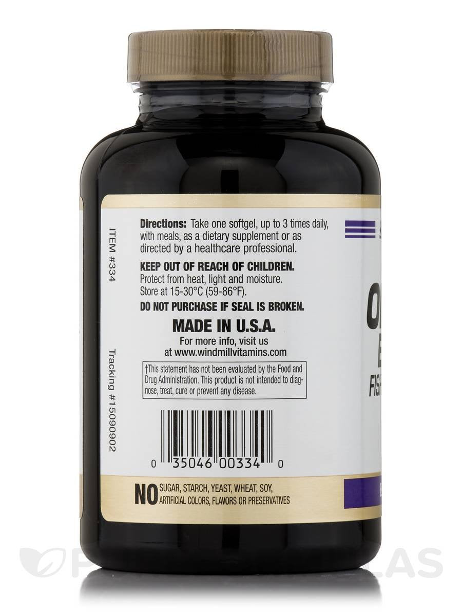 Omega 3 Fish Oil 1,000 mg Softgels, 90 ct J98103