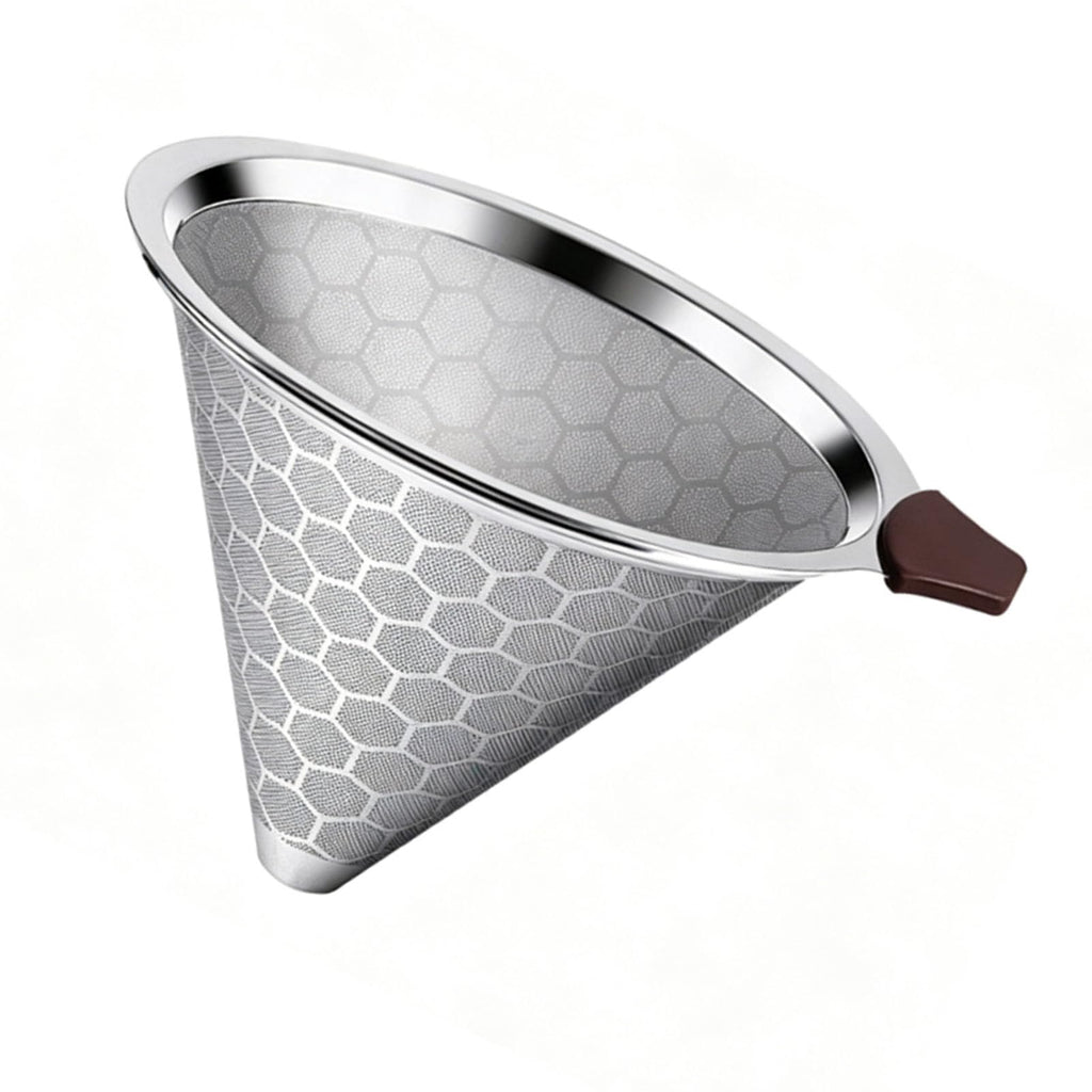 Pour Over Coffee Filter Dripper Stainless Steel Y573133