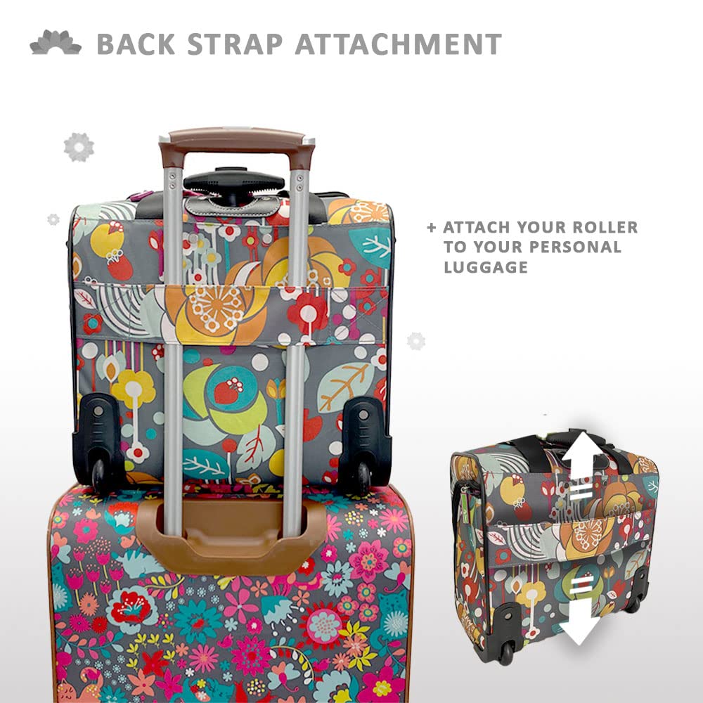 15 Inch Carry On Rolling Wheels Suitcase N2415