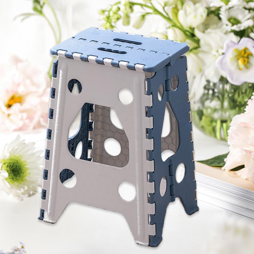 18in Heavy Duty Non Slip Folding Step Stool with Handle X546