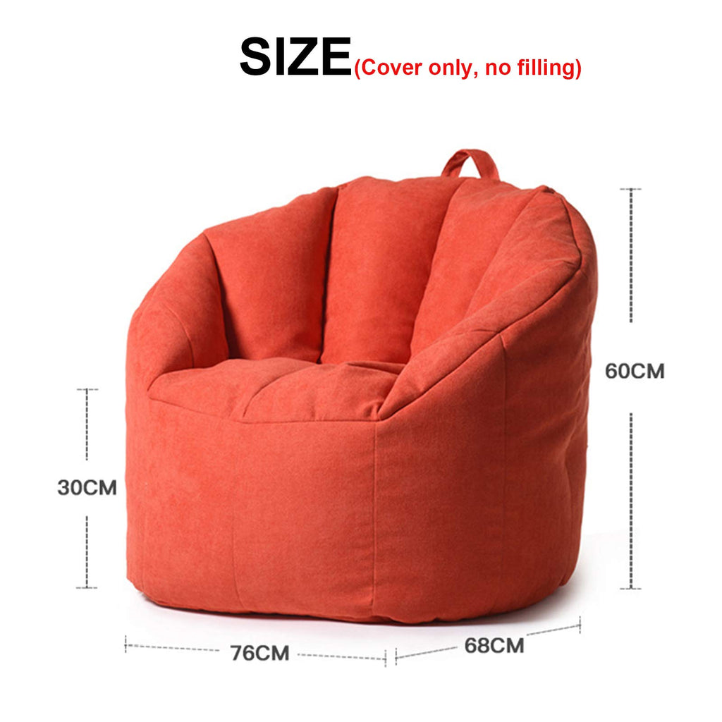 Cotton Velvet Large Bean Bag Chair Cover M9938