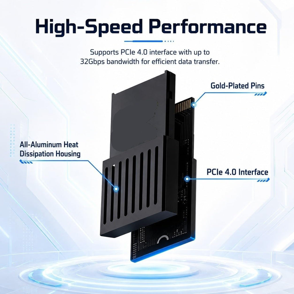 M.2 Hard Drive Expansion Card Enclosure V56500