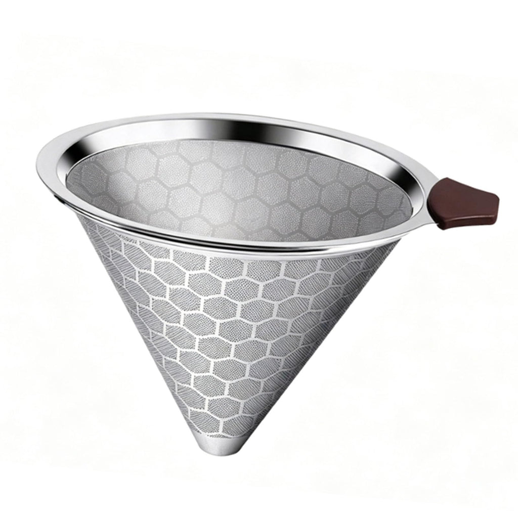 Pour Over Coffee Filter Dripper Stainless Steel Y573133