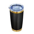 20 oz Insulated Stainless Steel Tumbler, Black, 1 Pack R383