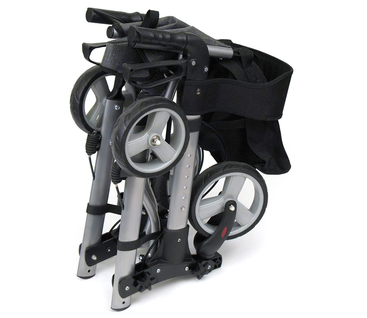Adjustable Rollator with Seat and Backrest E422