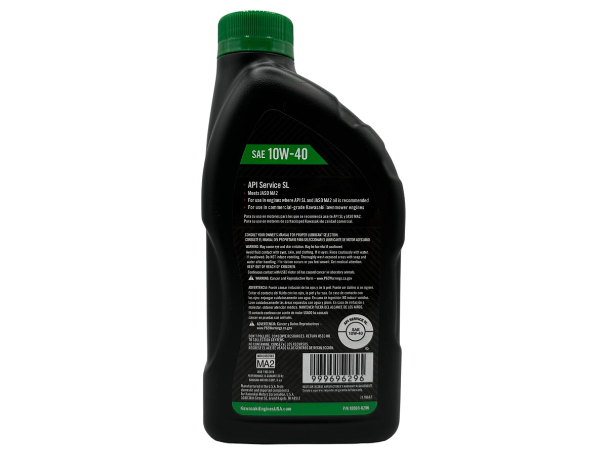 2PK Synthetic Blend 10W-40 Oil T4089