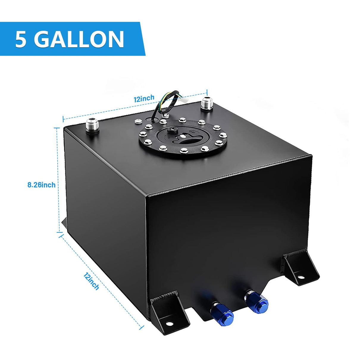 5 Gallon Aluminum Fuel Tank with Level Sender L276039