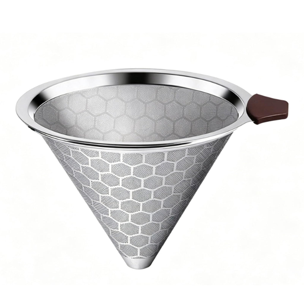 Pour Over Coffee Filter Dripper Stainless Steel Y573133