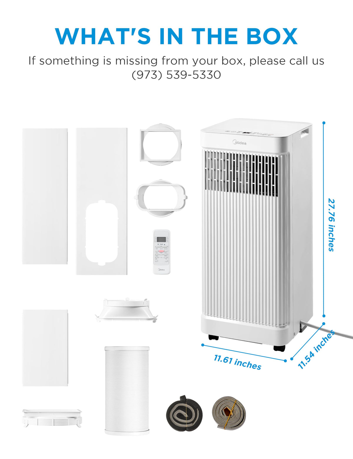 10,000 BTU Portable Air Conditioner G704