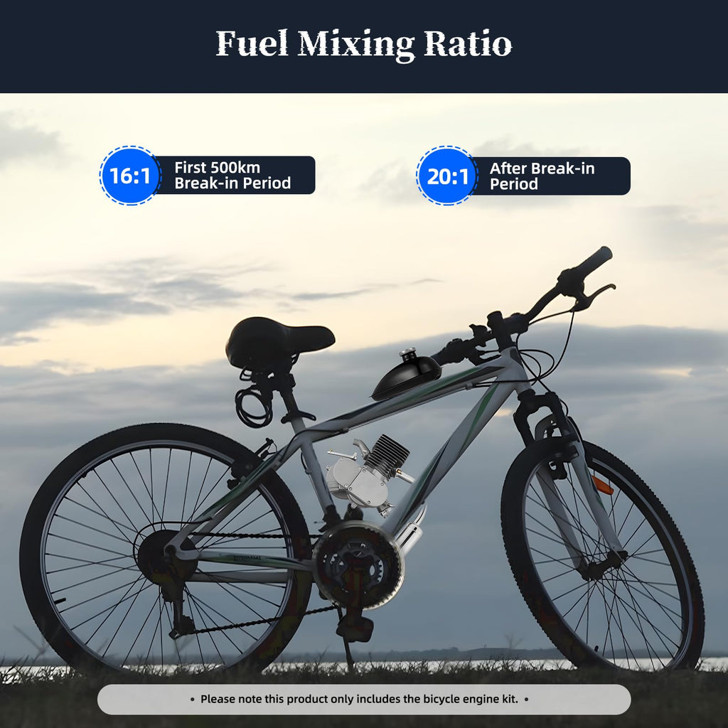 100CC 2-Stroke Bicycle Gasoline Engine Motor Kit X754
