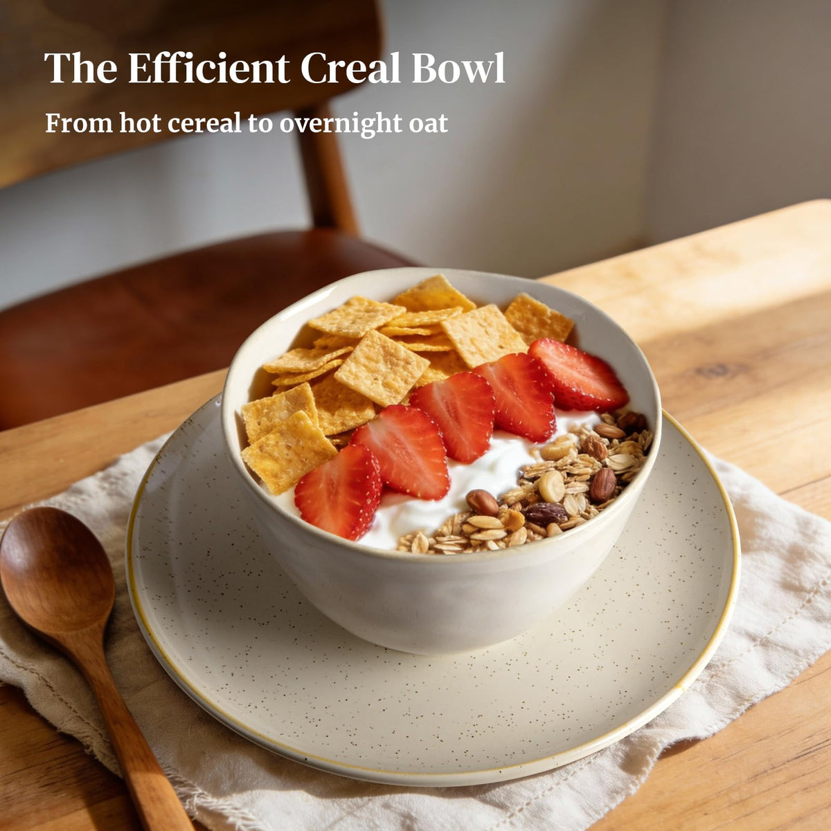 22 oz Cereal Bowls Set of 4 and 8.5" Pasta Bowls Set of 4 I74155