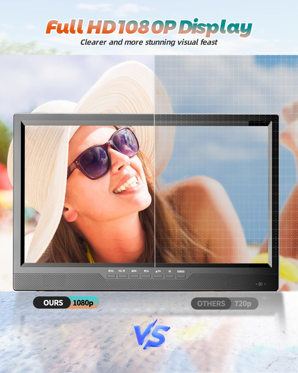 Portable TV with Antenna F3201