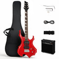Red Electric Guitar Kit with Amplifier P9432