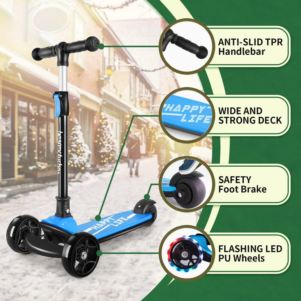 3 Wheel Scooter with 4 Adjustable Height O91535