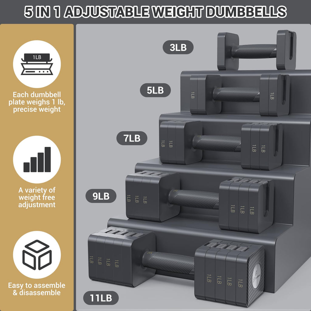 Adjustable Ankle Weights with Dumbbells A822908