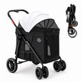 Black Foldable Dog Stroller K966