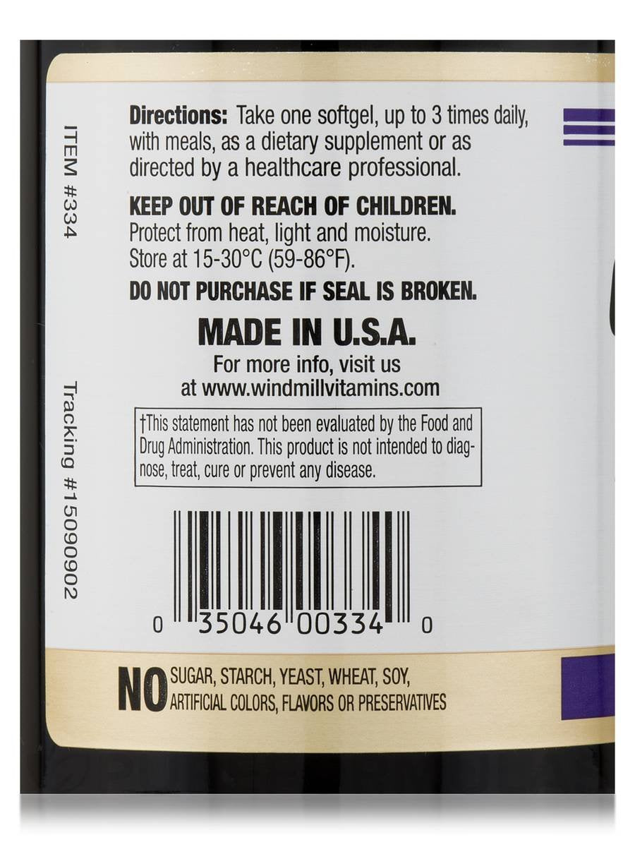 Omega 3 Fish Oil 1,000 mg Softgels, 90 ct J98103