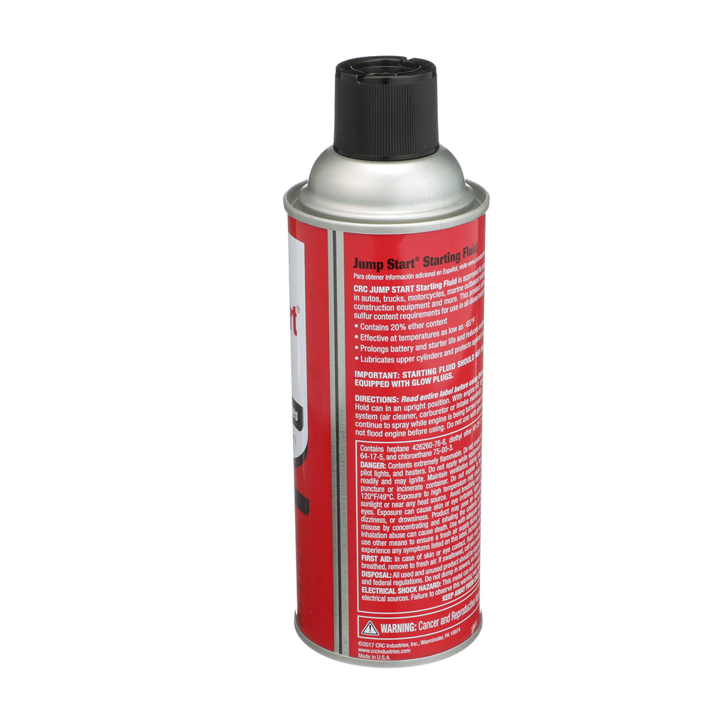 Jump Start Starting Fluid with Lubricity, 11 Wt Oz B562484
