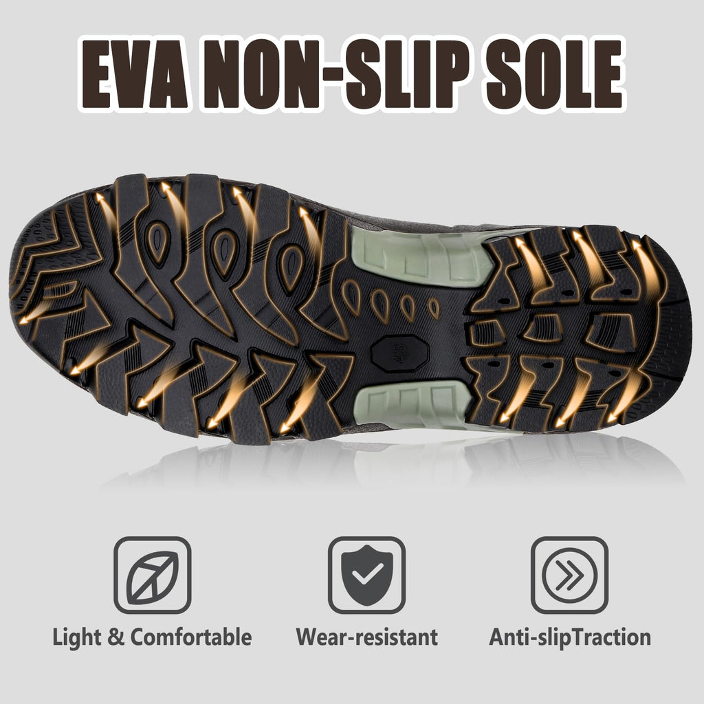 Waterproof Insulated Mid Calf Rubber Boots O790