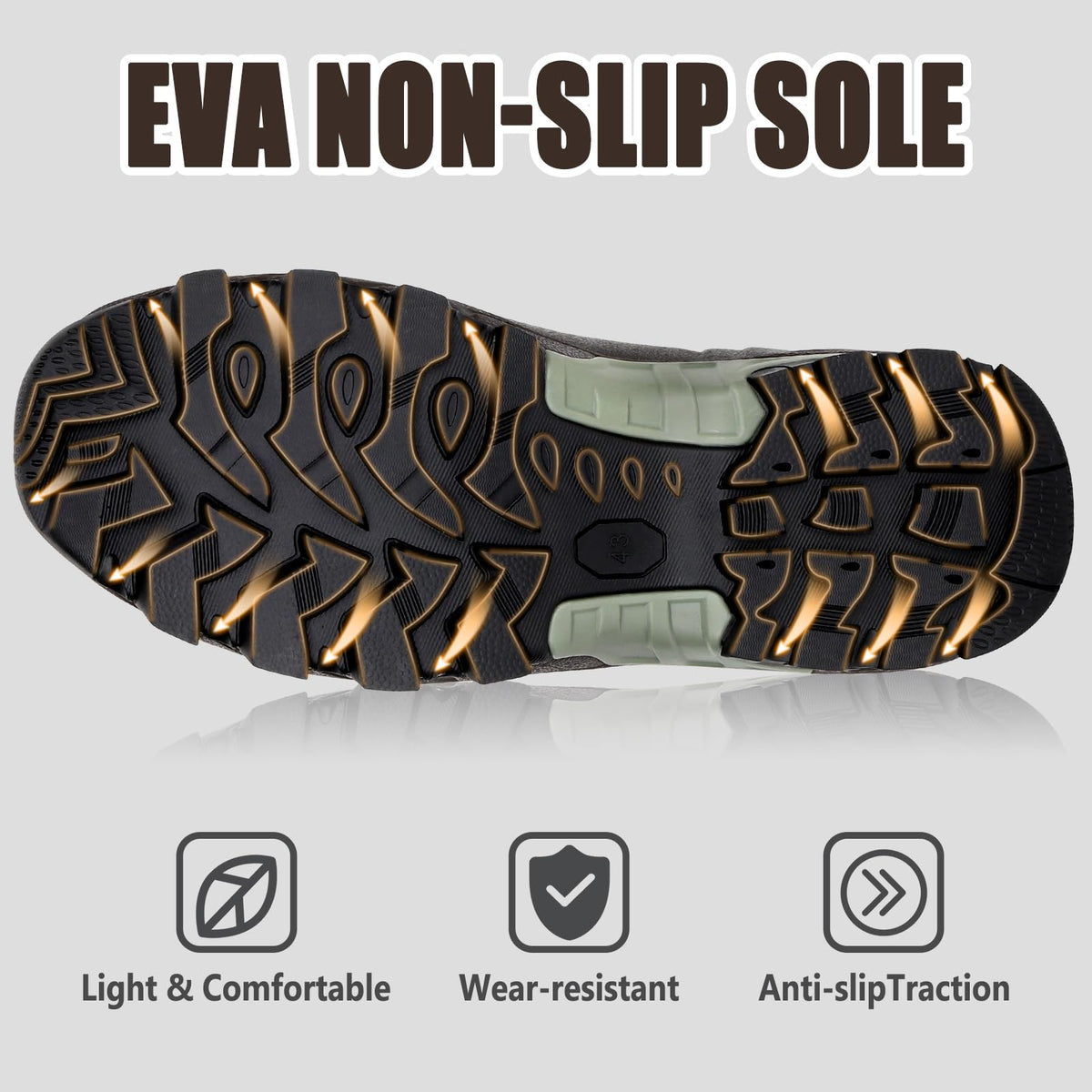 Waterproof Insulated Mid Calf Rubber Boots O790