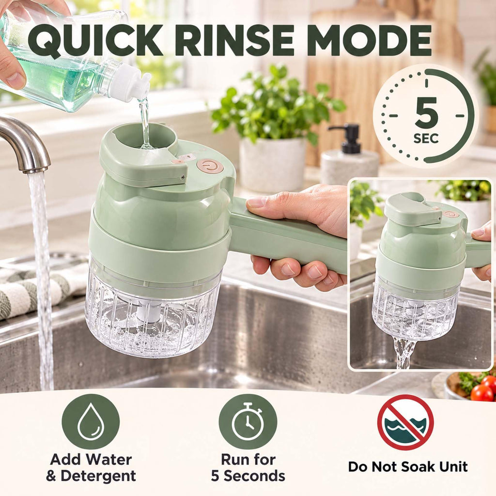 5-In-1 Electric Vegetable Chopper T43230