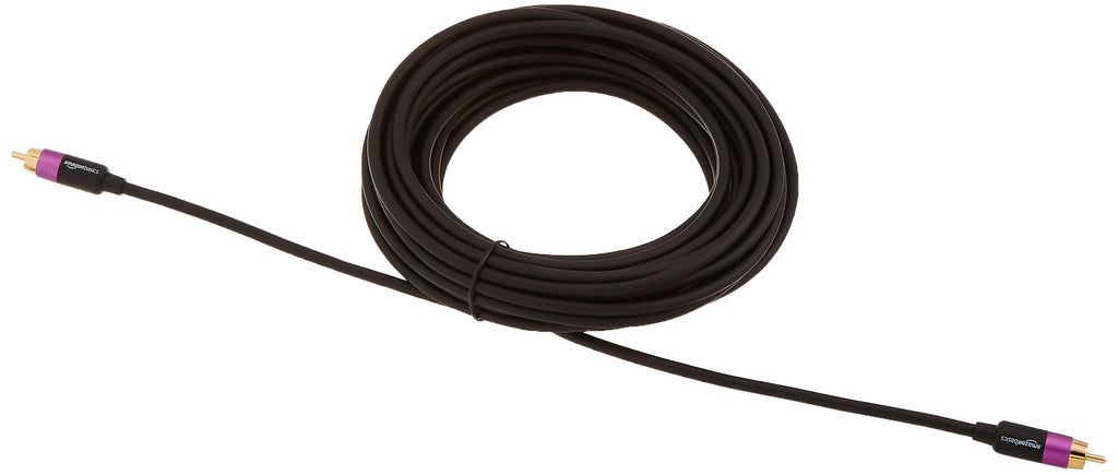 Black RCA Audio Cable 35 Feet O12638