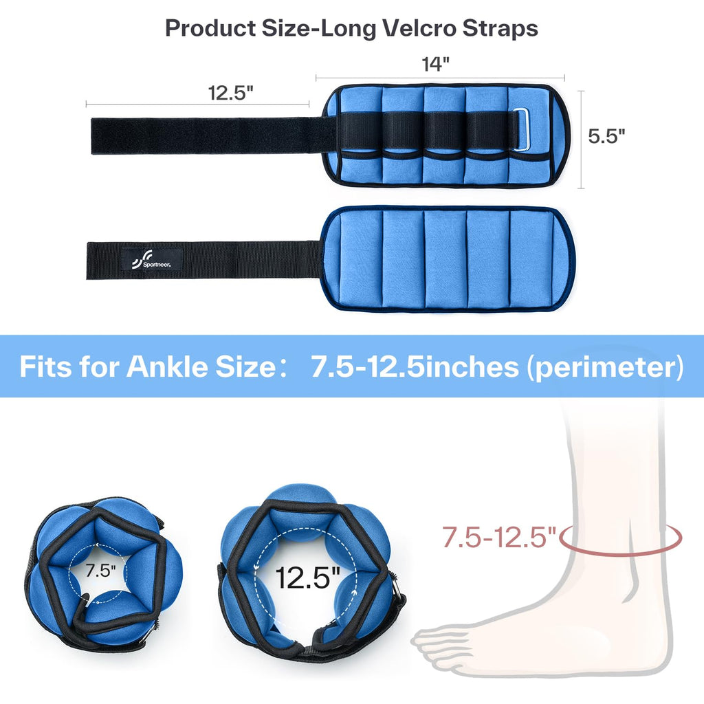 Adjustable Ankle Weights with Dumbbells A822908