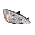 Chrome Housing Halogen Headlight Compatible With Honda Accord 2003-2007 J89020