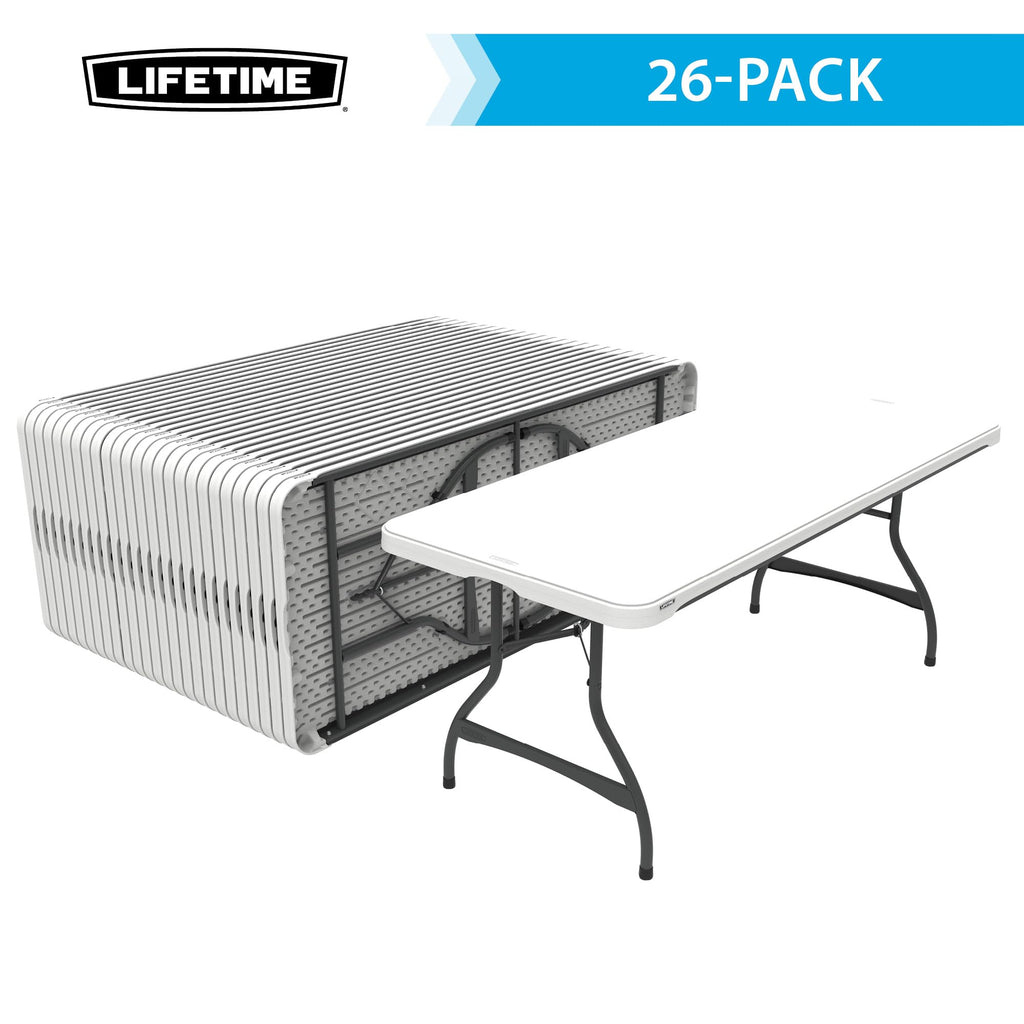 White Granite Folding Tables G29525